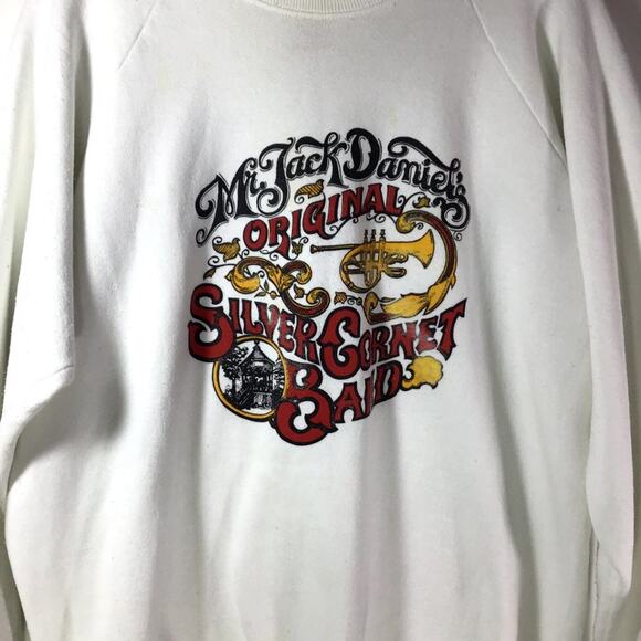 Vtg Mr. Jack Daniel's Silver Cornet Band Shirt XL - Picture 1 of 7